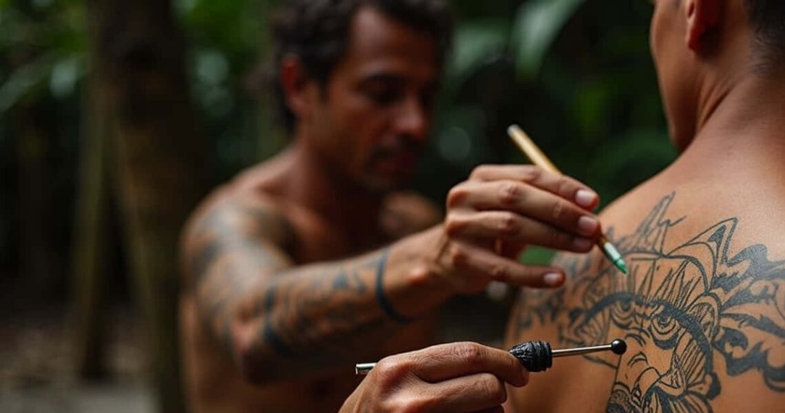 Afkomst onder de huid en de opkomst van de Polynesische tatoeagekunst